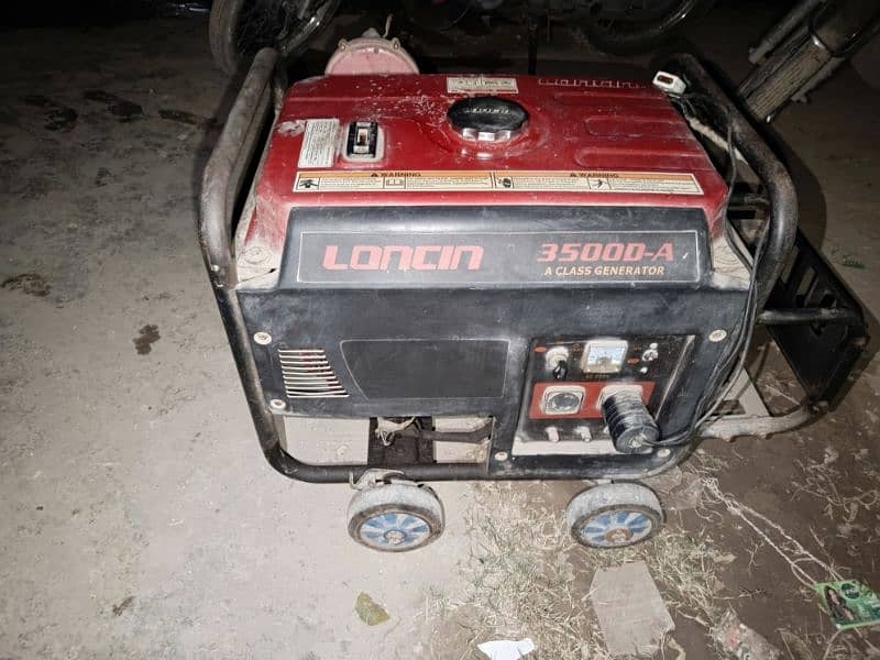 Loncin 3500(D)-A 2.5 KW Generating Set ISO 8528 1