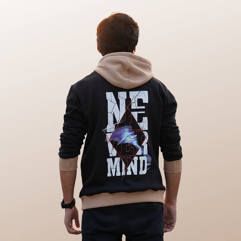 Printed Premium Fleece Hoodie 1