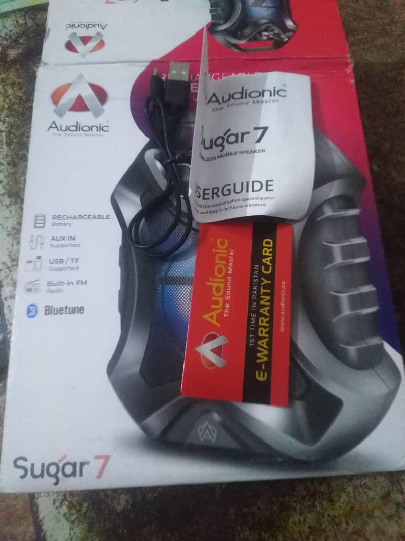 audionic sugar 7 0