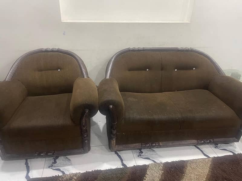 sofa in a used condition 1