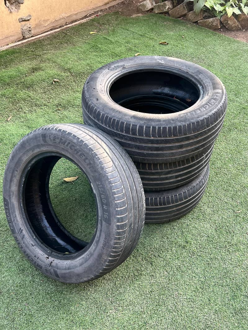 Michelin Tyres (Set of 4) Excellent Condition (Honda Civic) 0