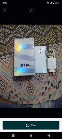 vivi s1 pro 8/128 complete box urgent sale connect  OLX