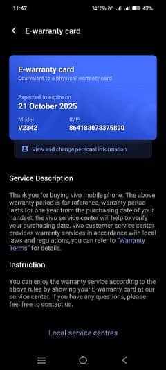 Vivo  y100.8 ram or 256 Memory. Pta prove magar Patch sims  works