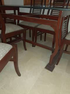 habbit dining table with 6 chairs