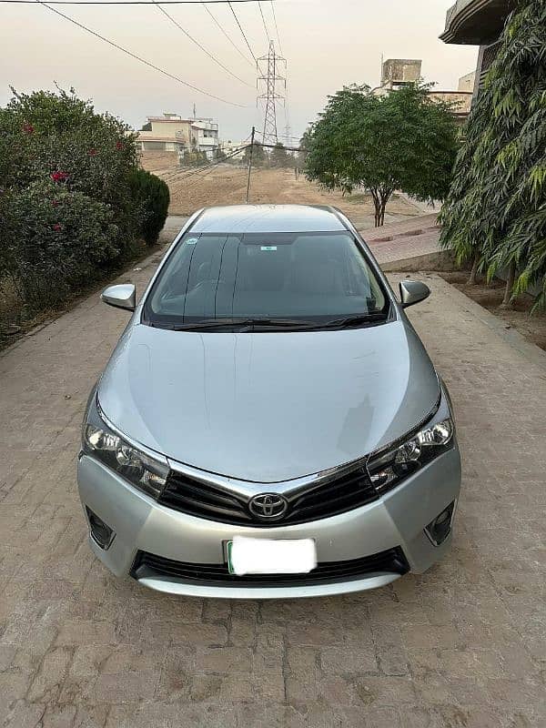 Toyota Corolla GLI Automatic 2016 3