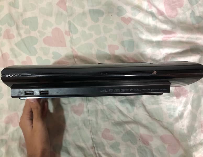 Ps3 Ultra Super Slim 500Gb Jailbroken Edition Console With 2 Controler 4