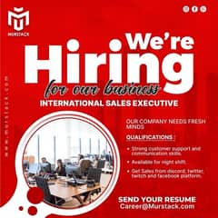 We are hiring sale person for online work