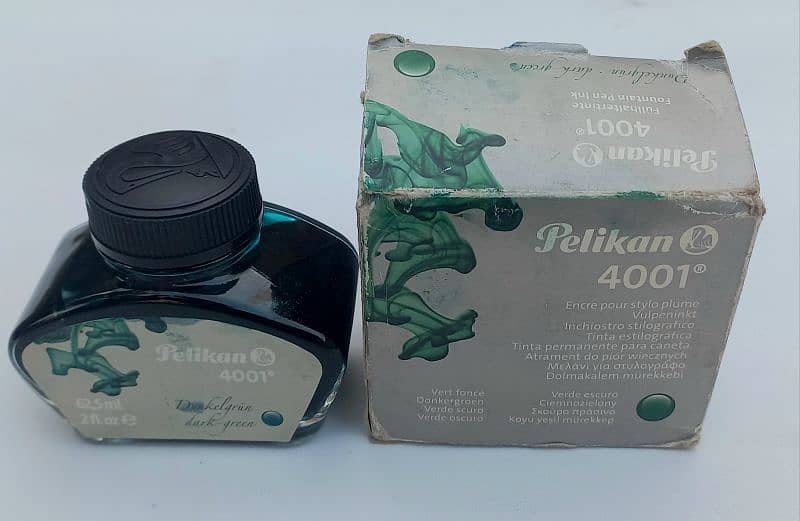 Pelikan 4001 Green Ink 2