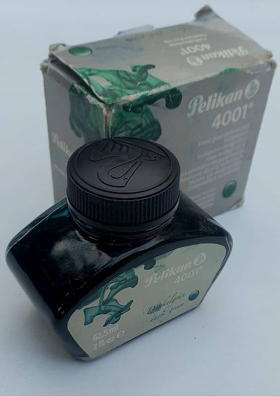 Pelikan 4001 Green Ink 3