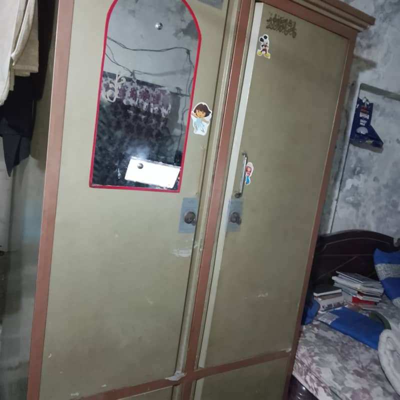 Safe closet (safe almari)For Sale: Used Iron Wardrobe 0