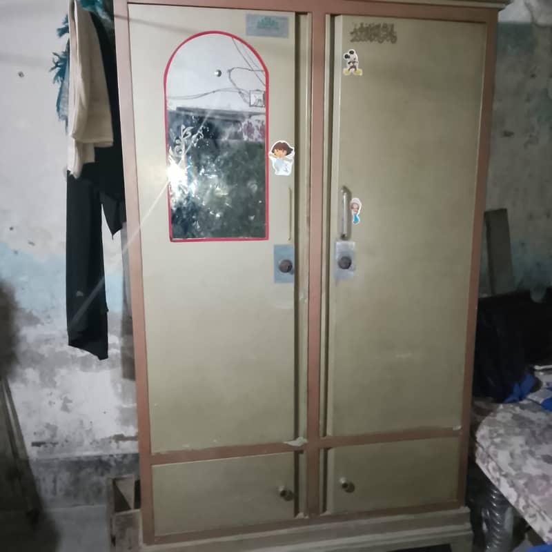 Safe closet (safe almari)For Sale: Used Iron Wardrobe 1