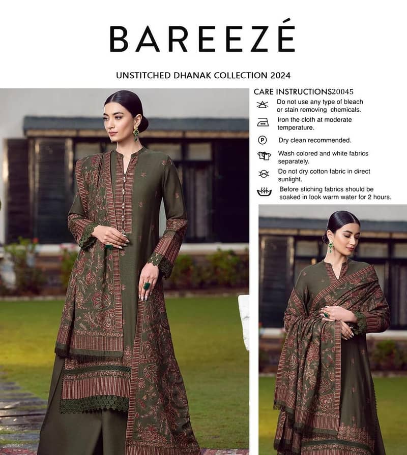 Style Maroon Printed Unstitched Suit-3 Pcs with Wool Dupatta for Wome 12