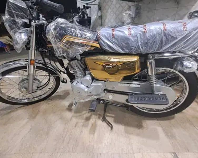 HONDA CG125 Self Start Gold Edition 1