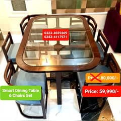 Dining table / Smart dining table / round table dining set / table