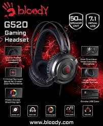 Bloody RGB 7.1 Gaming Headphone Used Stock (Different Prices & Model) 10