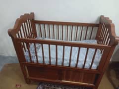 baby cot with matress urgent sale