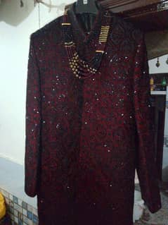 Sherwani xL full set KY sat hai 03200970720