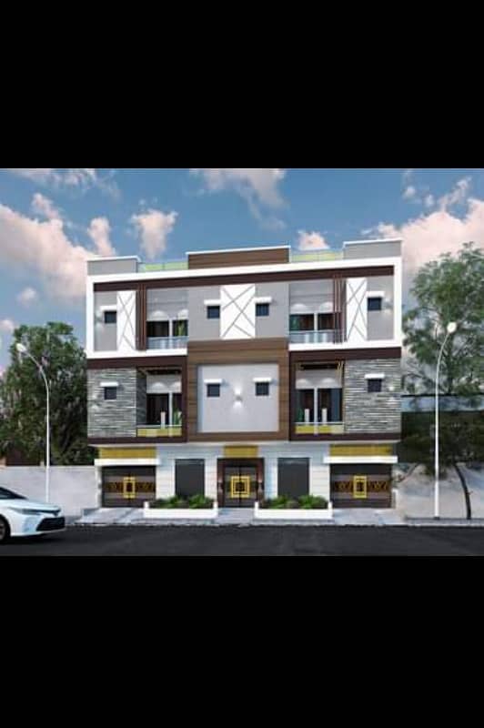 North Nazimabad Block D 3 Bed DD 3 Attached Washrooms On Booking Under Construction 0