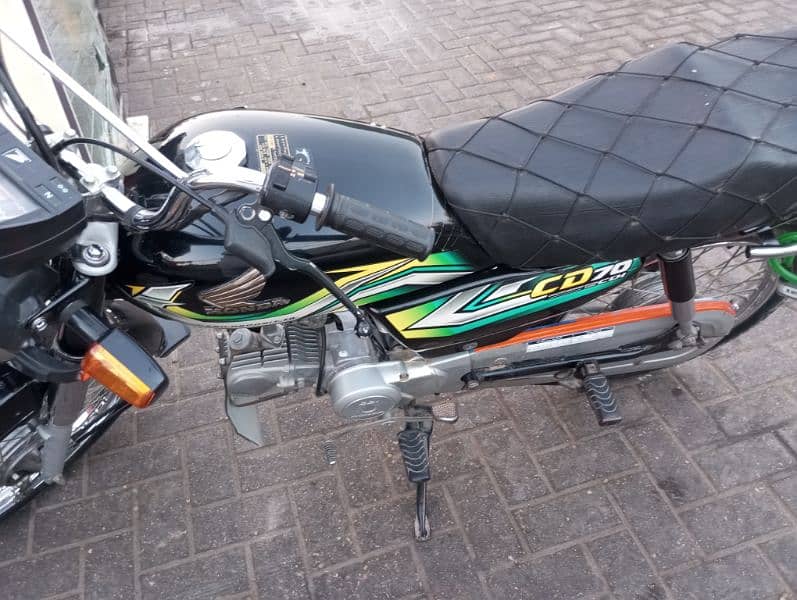 Honda cd70 22/23 black hyd number 5