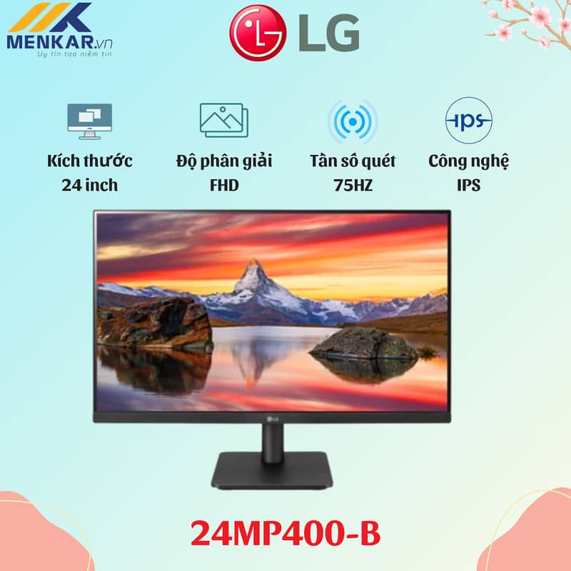 24" Inch LG 75Hz Borderless Latest Model Full HD IPS AMD Free Sync 0