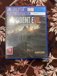 Resident evil biohazard PS4