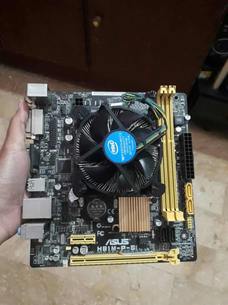 i5 4th gen + H81 Motherboard for Sale 0