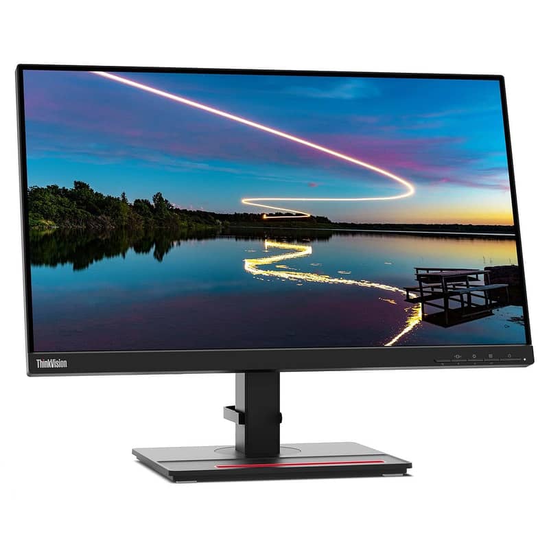 24" Inch 2K Borderless Lenovo E24Q-20 IPS LED Monitor 1