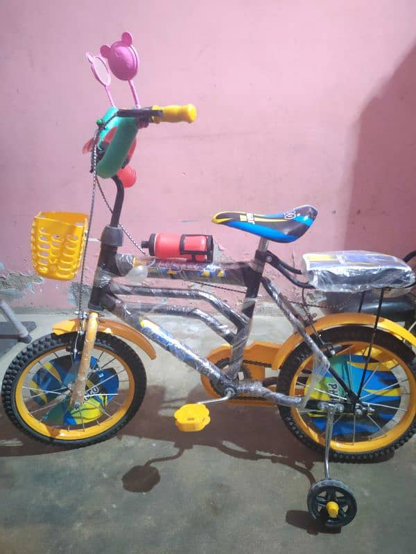 Kids Bicycle With Support Wheel 2