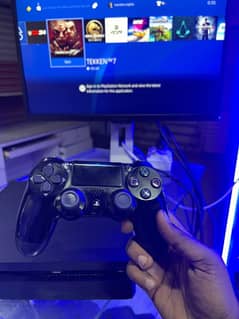 Ps4 slim one tb with one controller and completele accessories