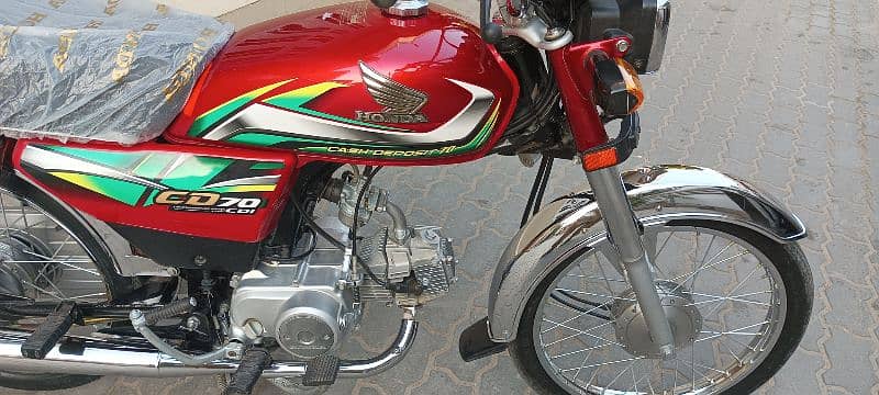 honda CD 70 2022 applied for OKARA 0322-2222746 7