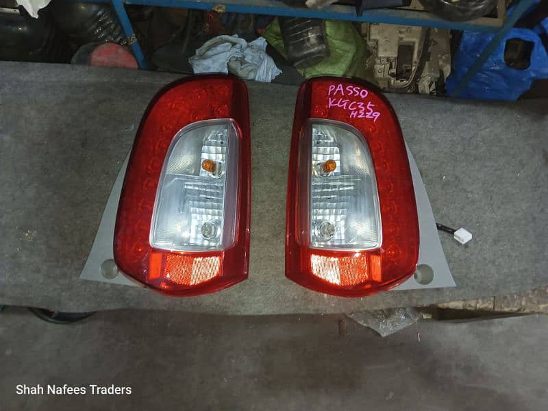 Toyota Passo 2013-2015 Backlight Pair LeD - Passo Kgc35 BackLights LED 0