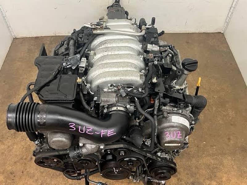 3uz V8 engine 4.3 L complete with wiring key and gear imported 0