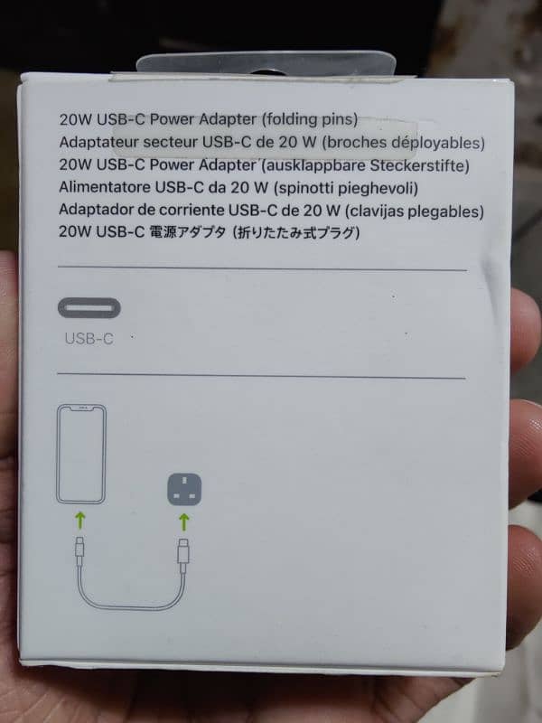 Original Apple 20W Adapter USB-C 2