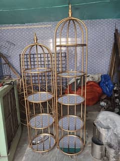 bird decoration cage stand