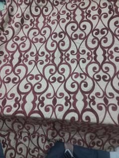 2 khaddar curtain