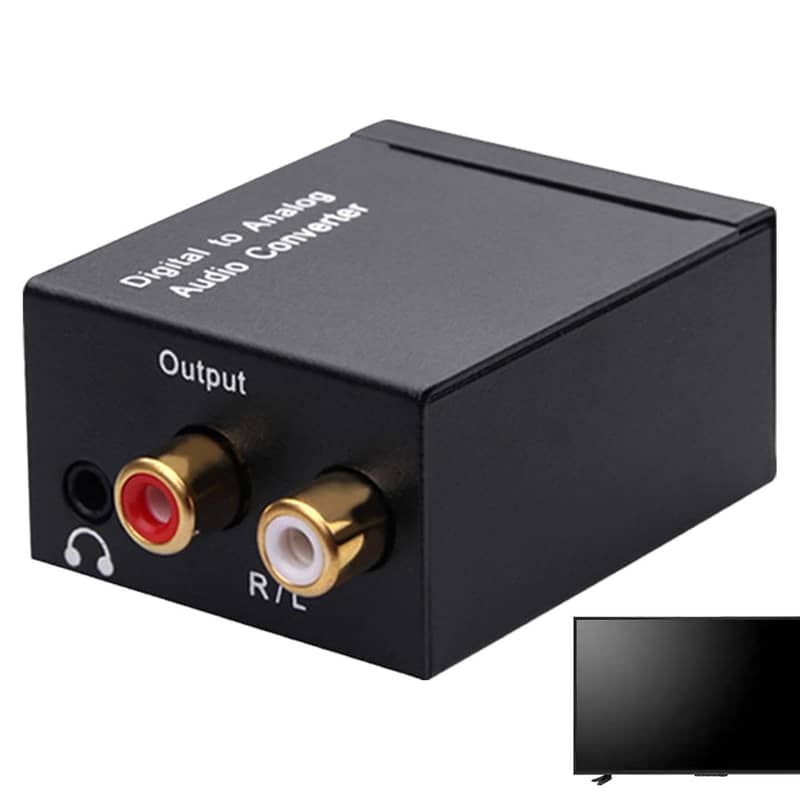 Digital to Analog Audio Converter, DAC Digital SPDIF Optical to Analog 3