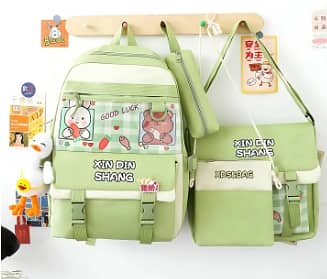 5 Piece New Unique Design Backpack For Girls 7