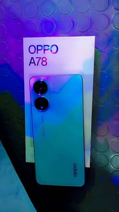 Oppo A78 8/256 pta approval complete bx