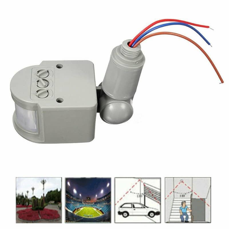 PIR Motion Sensor Light ,Two Modes Wireless Installation 400LM, 6000K 8