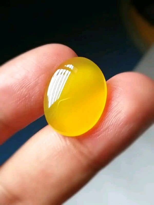 Zard Aqeeq Yellow Agate  Free Home Delivery 8