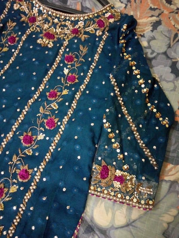 Size large :shirt flapper and dupatta 4