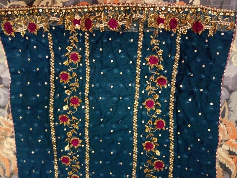 Size large :shirt flapper and dupatta 5