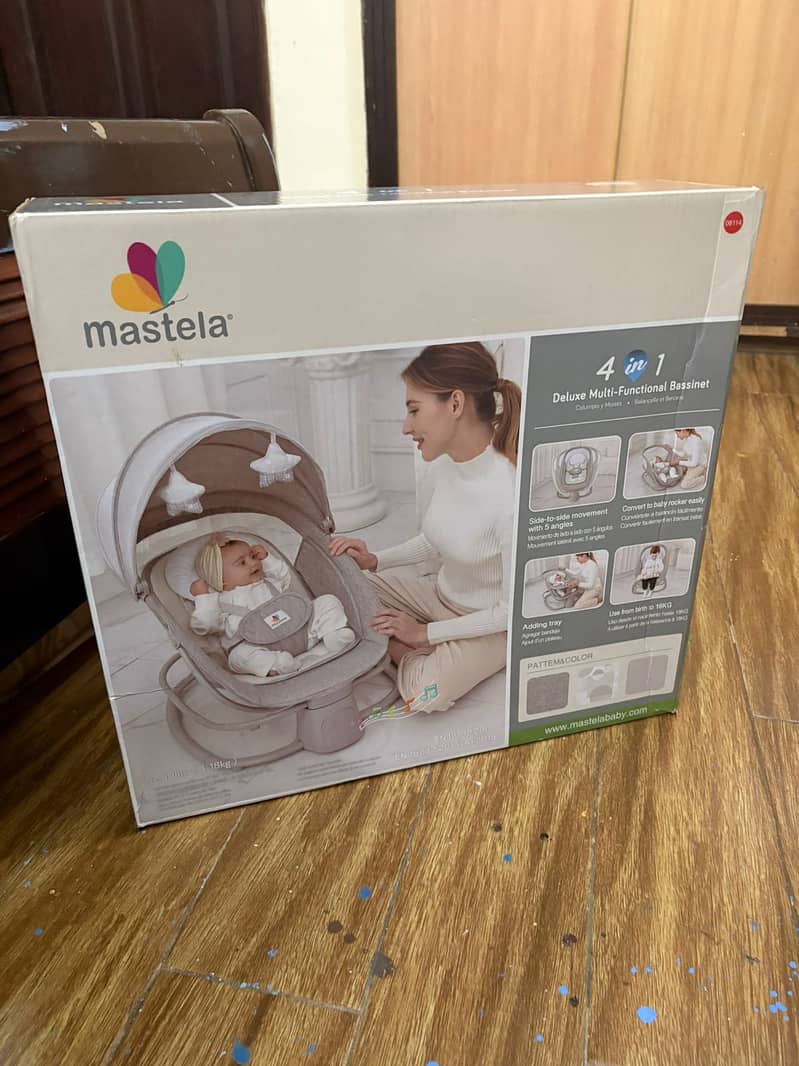 Baby bouncer 4 in 1 brand( mastela) 2