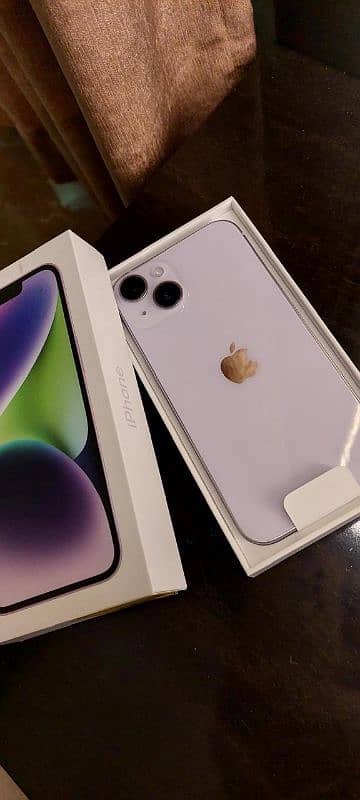 Apple Iphone 14, 128gb,non pta, purple color 11