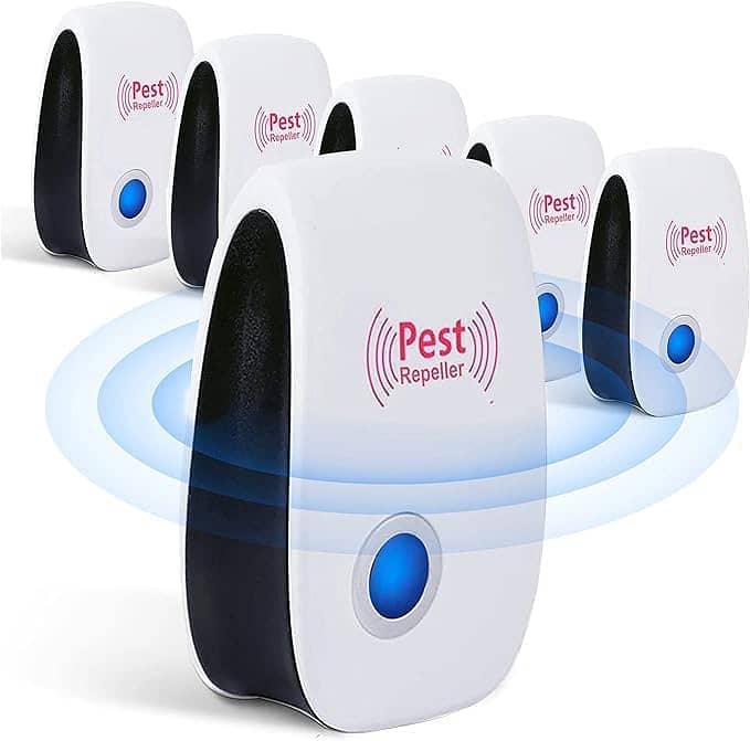 Ultrasonic Pest Repeller Indoor Human and Pet Safe–Pest Control 2