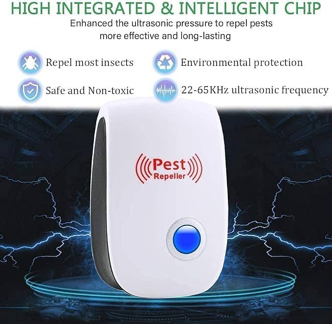 Ultrasonic Pest Repeller Indoor Human and Pet Safe–Pest Control 4