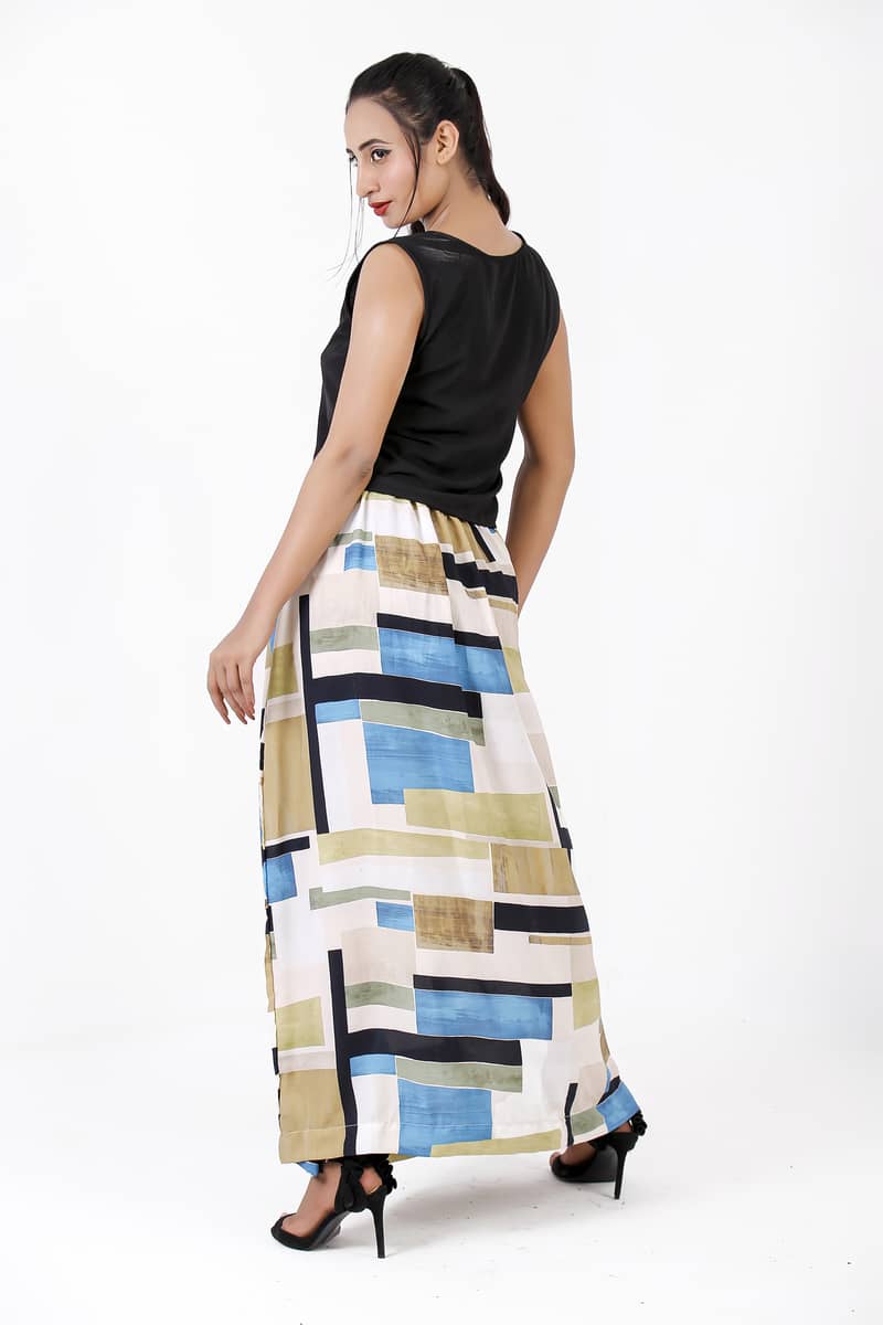 Random Stripe Skirt For Women 3