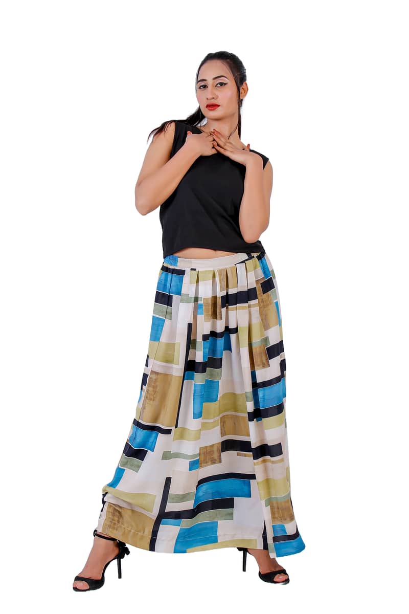 Random Stripe Skirt For Women 5