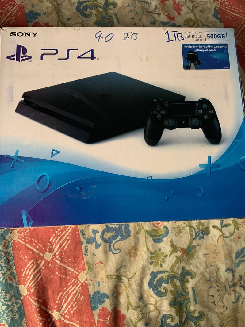 Ps4 slim jail break 1 TB with box 5