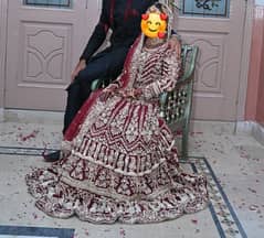 Bridal lehnga, in new condition, 1 time use only for few hours